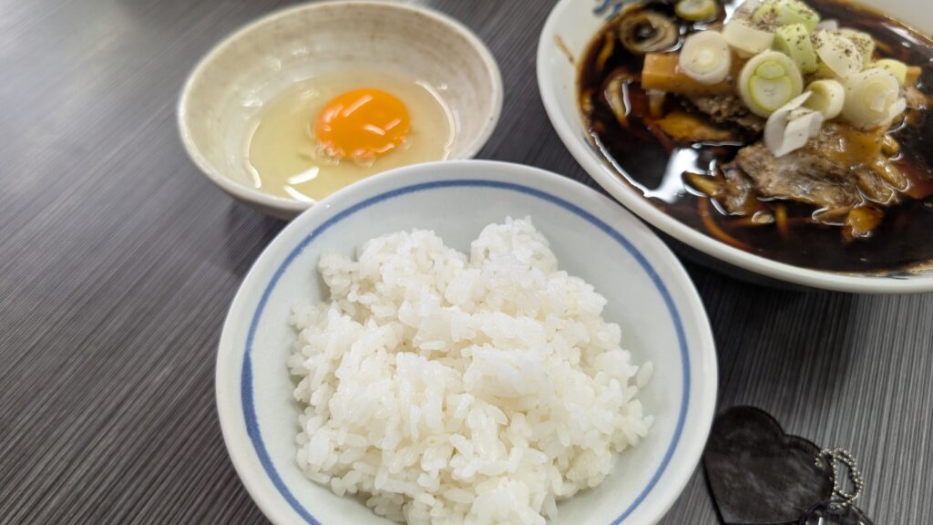 西町大喜 食事中の様子